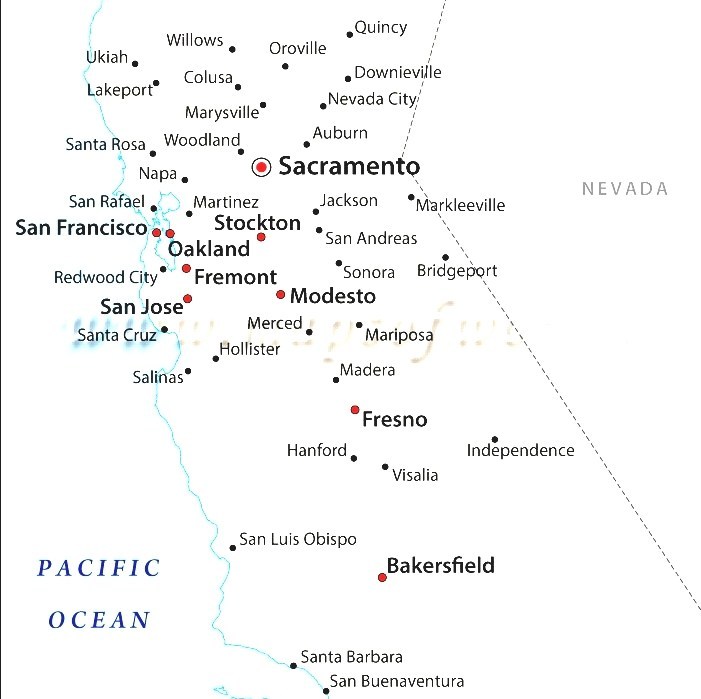 List Of Largest California Cities By Population Famous Cities In California