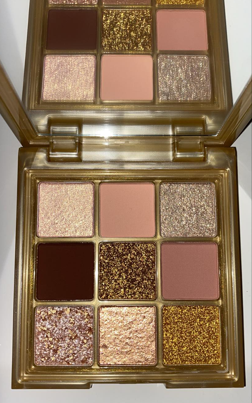 Huda Beauty Gold Obsessions Palette Review + Giveaway! Olivia and Beauty
