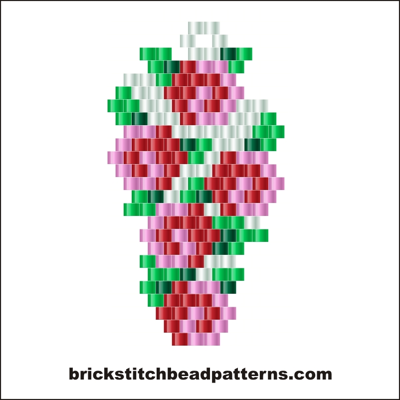 Brick Sch Bead Routines Magazine: Mini Pink Roses Flower image relating to Printable Seed Bead Size Chart titled Brick Sch Bead Habits Magazine: Mini Purple Roses Flower