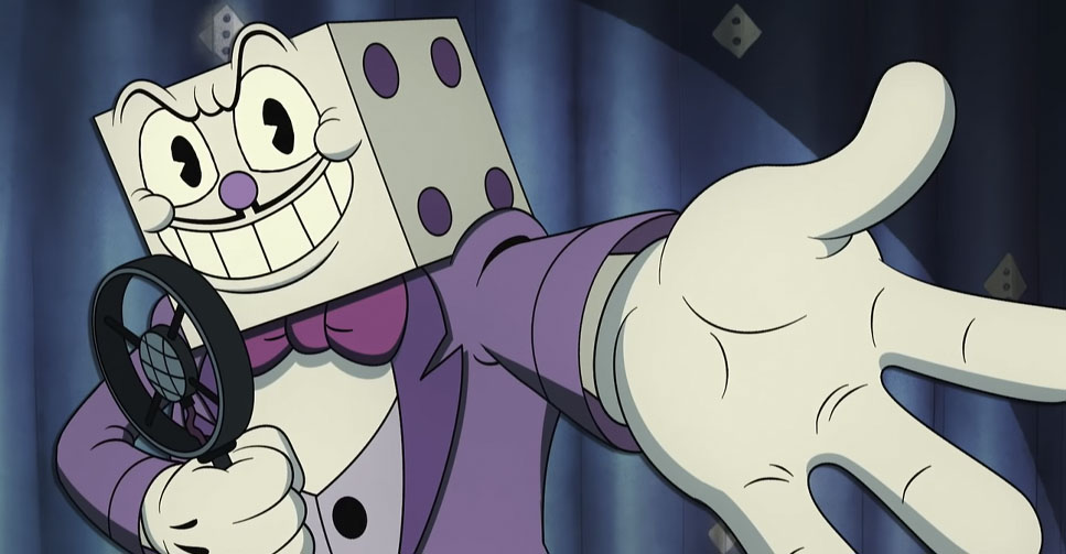 The Cuphead Show ganha novo teaser com King Dice Nintendo Blast