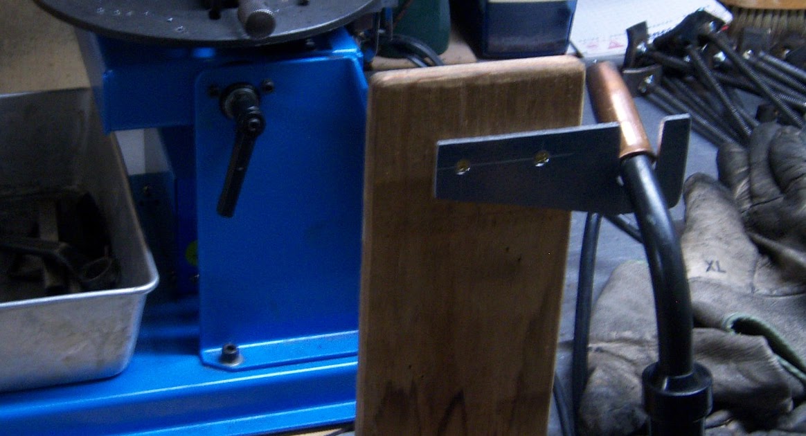MI Shop Tools Inventions MIG Welding Wrist and Gun Rest