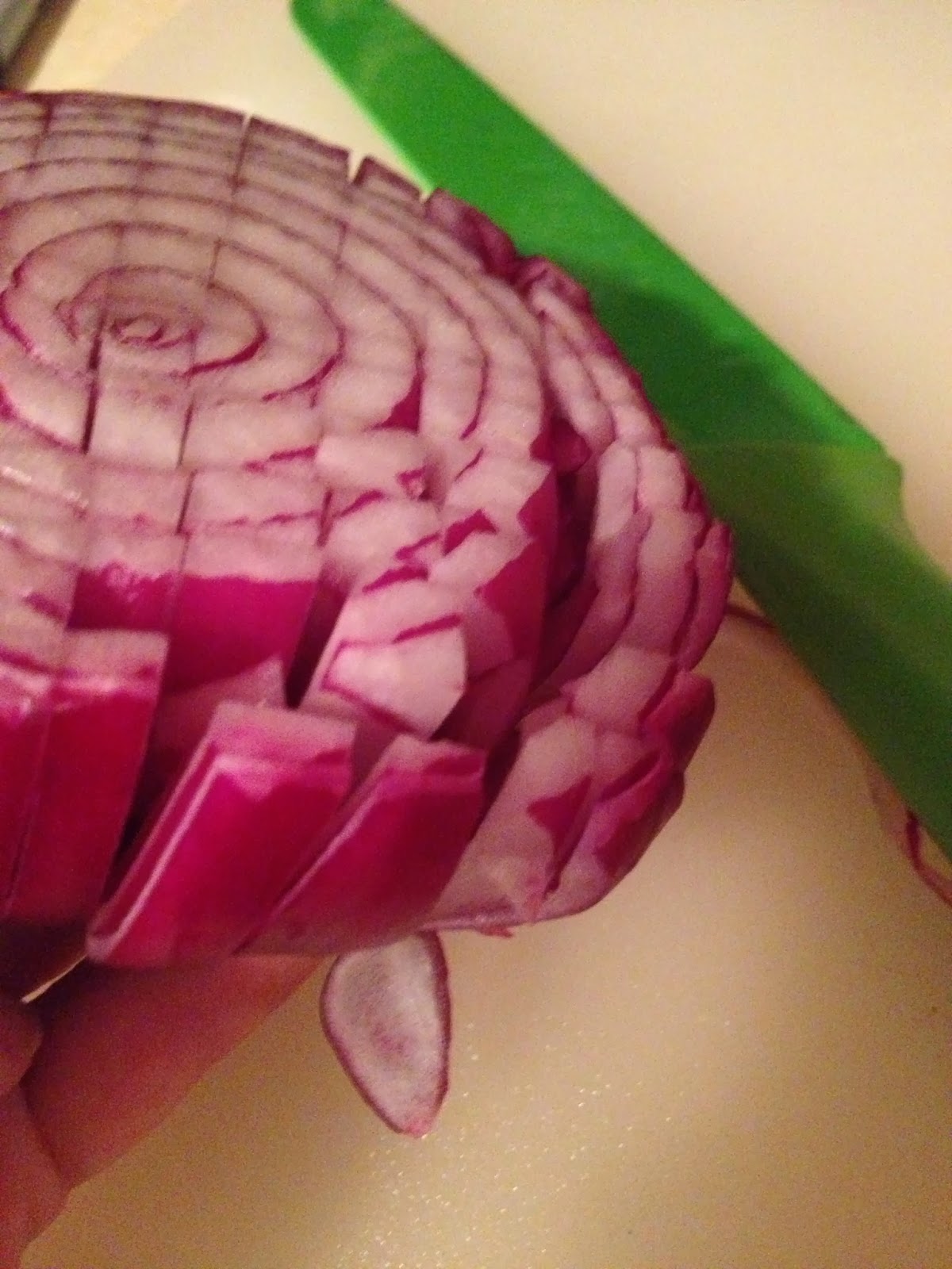 Kitchen Tip Dicing Onions