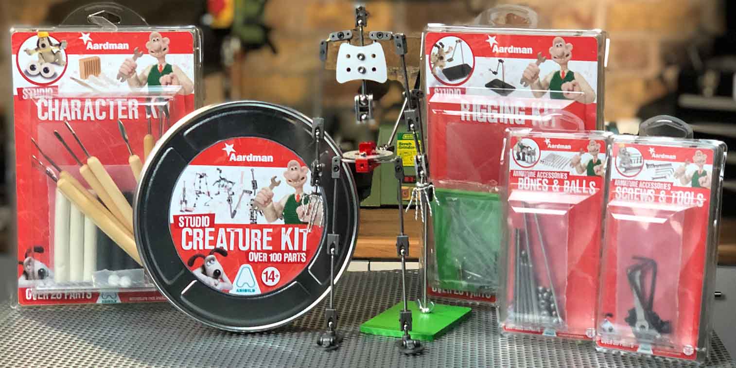 Escape Studios Animation Blog Aardman Armature Kit for Stop Motion