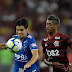 Veja as prováveis escalações de Cruzeiro e Flamengo para partida deste sábado 