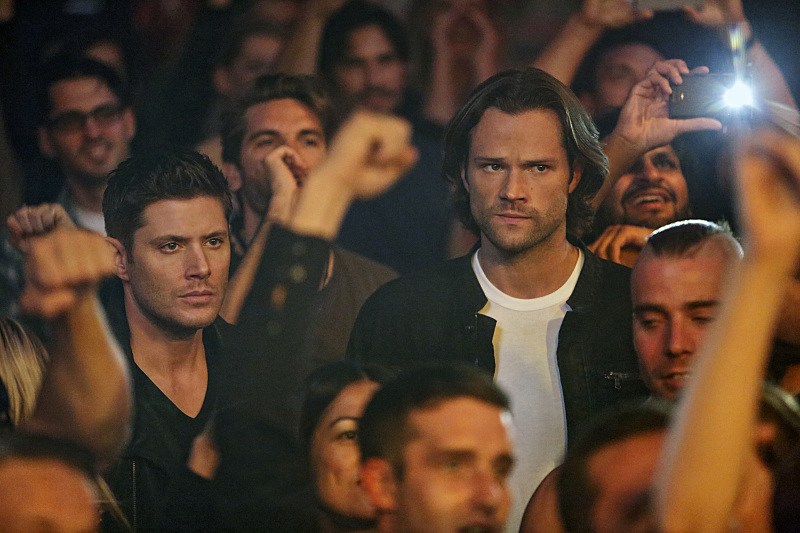 Supernatural 12x07 "Rock Never Dies" | Fresh from the...