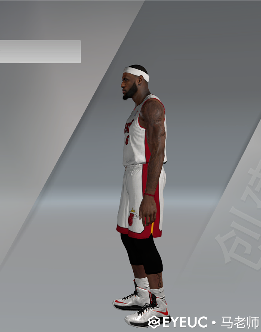 NBA 2K21 LeBron James 1011 Custom Shoes by Teacher Ma