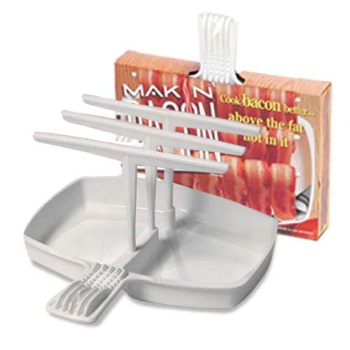 Cooking MAKIN' BACON FAST MICROWAVE BACON COOKER REVIEW...