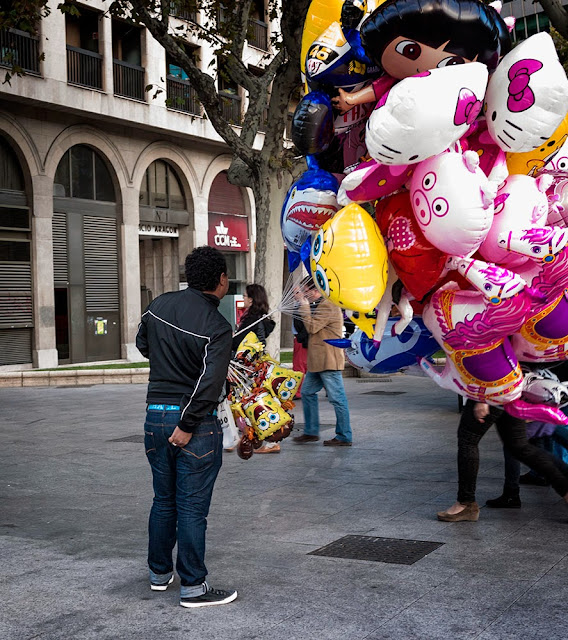 Globos - fiestas del Pilar 2013 - Balloons