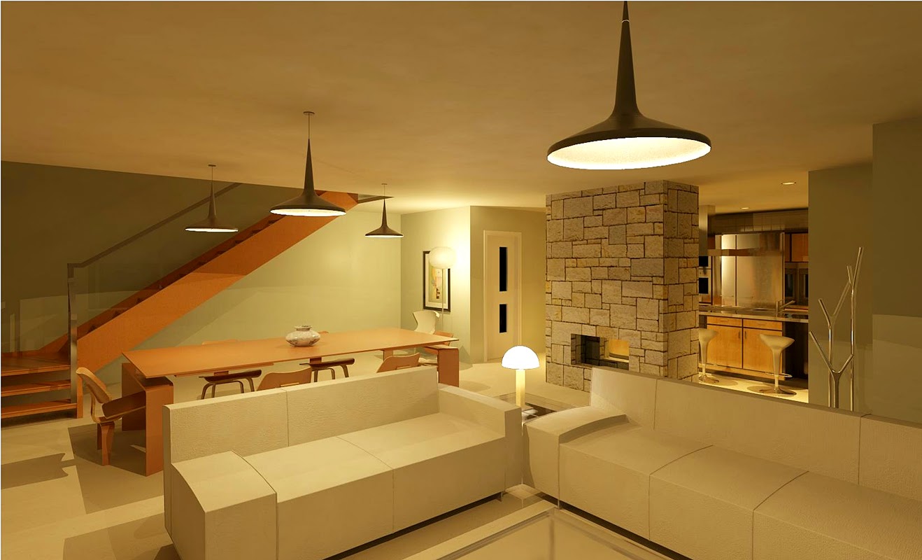 Revit Interior Rendering.