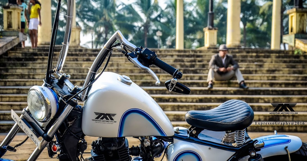 Softtail bobber by Maratha Motorcycles Modified Bajaj Avenger MOTOAUTO