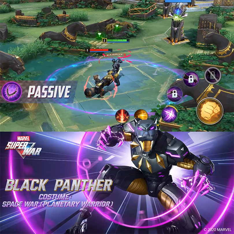 Black Panther Space War Passive
