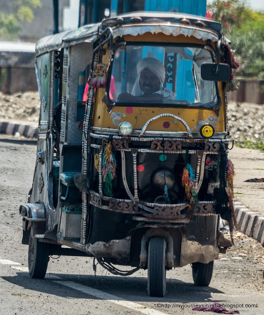 Colorful Rural Auto Rajasthan