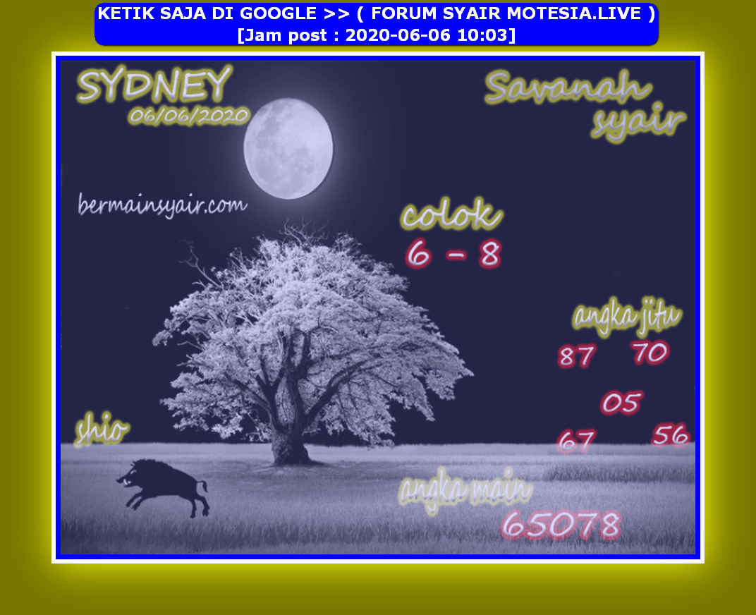 forum syair meloditogel