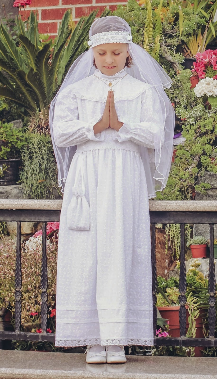 Zelie's Roses Traditional LongSleeved First Holy Communion Dresses