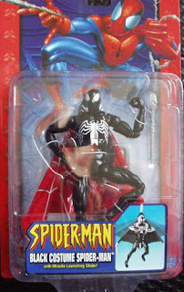 Best black and silver spiderman action figure on Sale