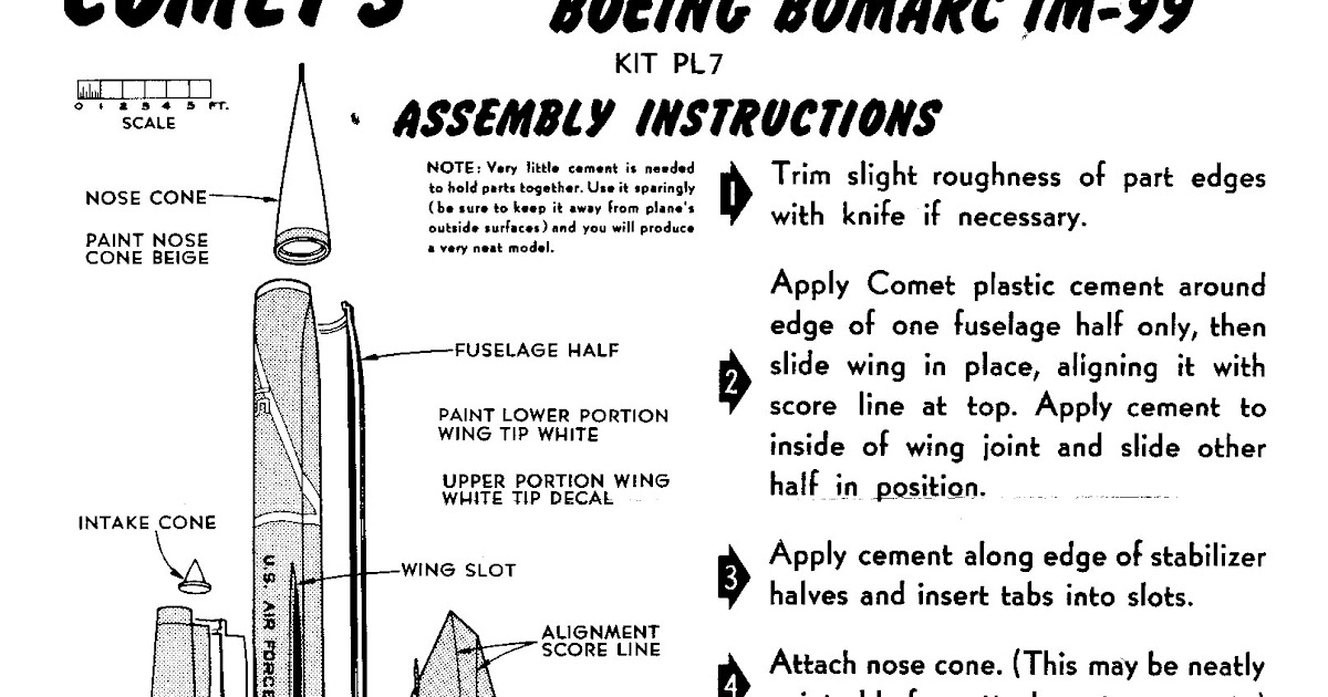 Atomic Annihilation 1955 Scale Model Bomarc