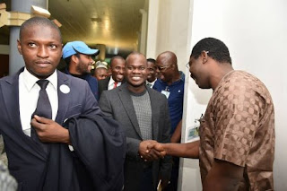 Governor Yahaya Bello returns to Nigeria after eye surgery in Germany (photos) Y3