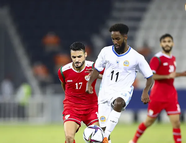 ملخص اهداف مباراة عمان والصومال (2-1) كاس العرب