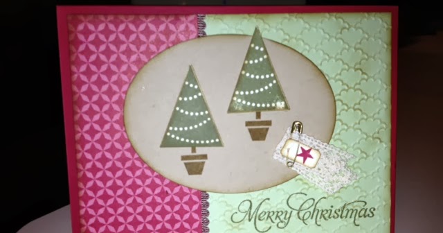 Kimberly's Klassy Krafts: Pennant Parade Christmas Card