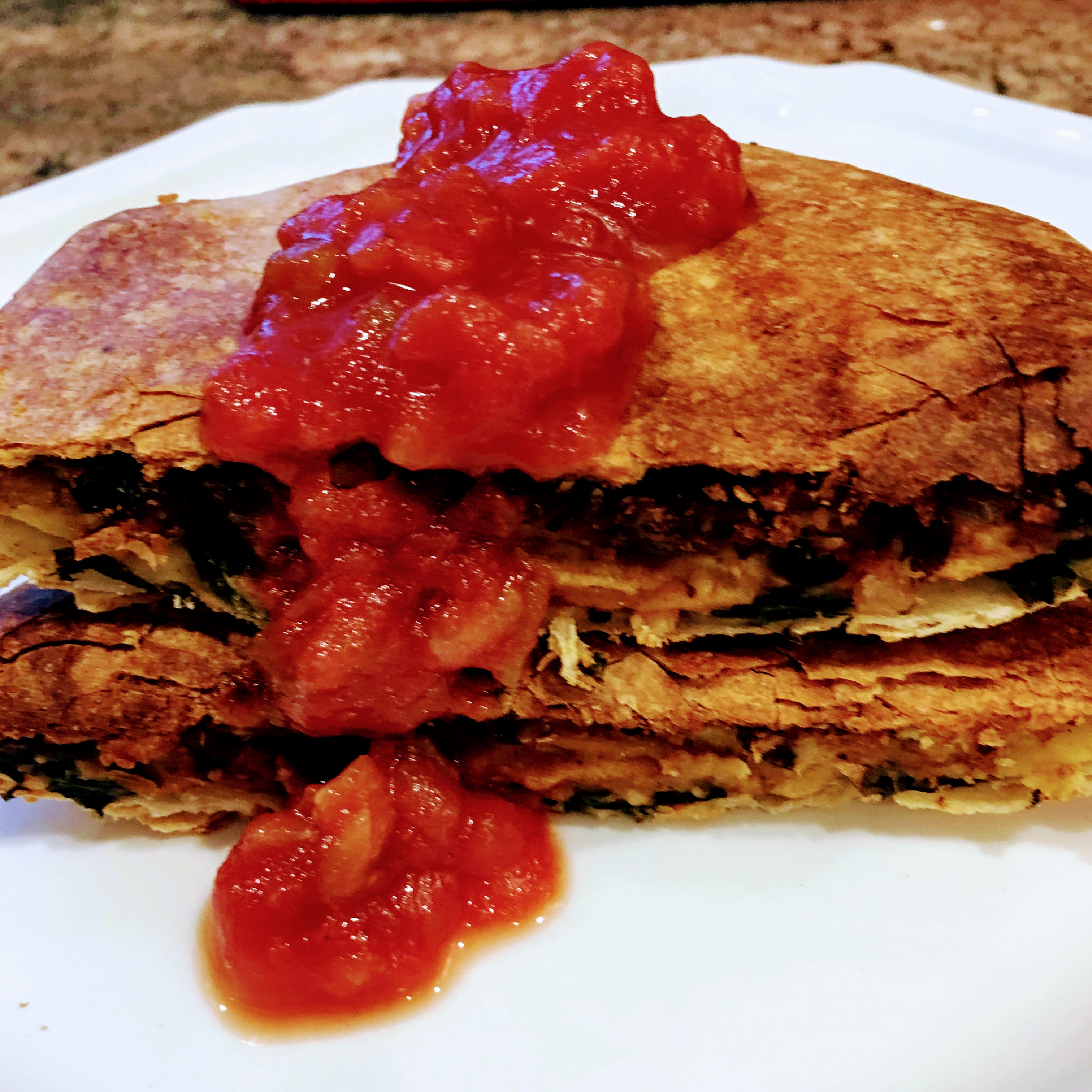 Lulu Cooks and Tells Vegan Black Bean Crunch Wrap