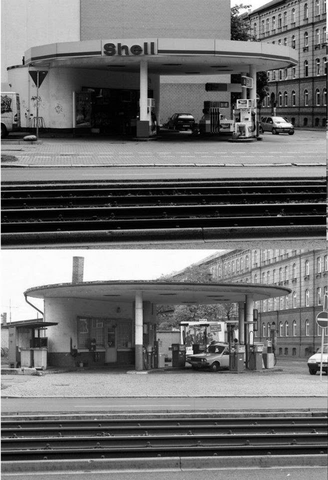 Alemanha Oriental - antes e depois