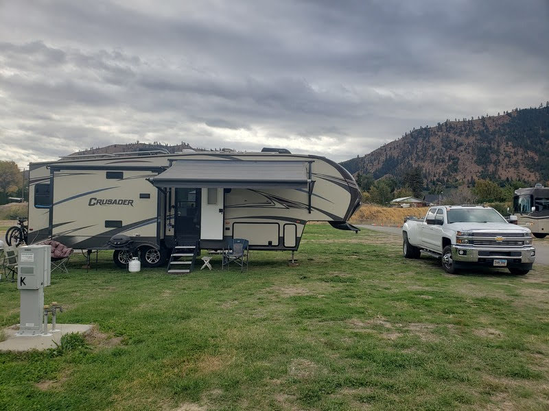 RVing With The Fergs Cashmere Fairgrounds, HS Reunion, Moochdocking