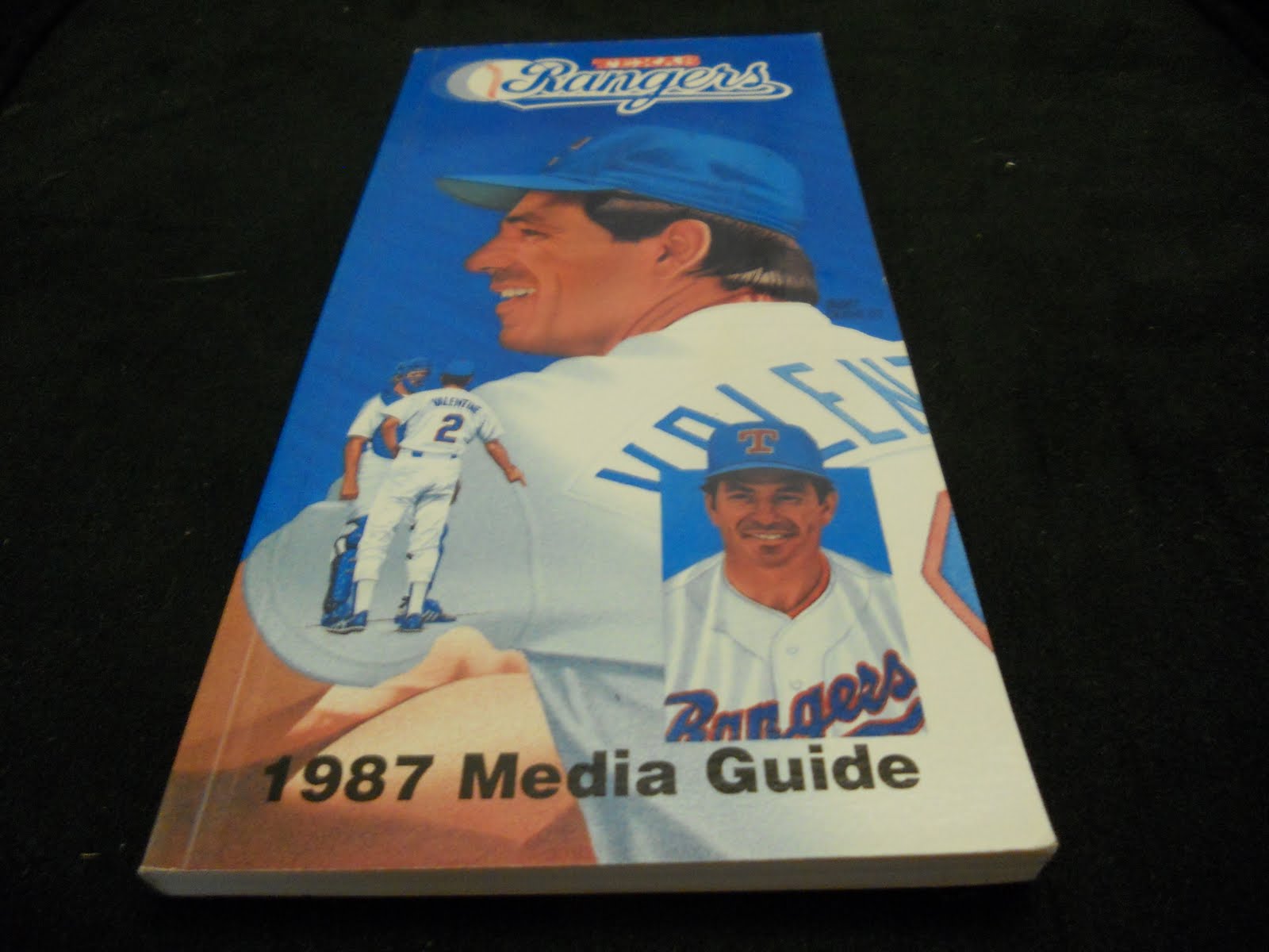 Owning History: 1987 Texas Rangers Baseball Media Guide - Auction Ends ...