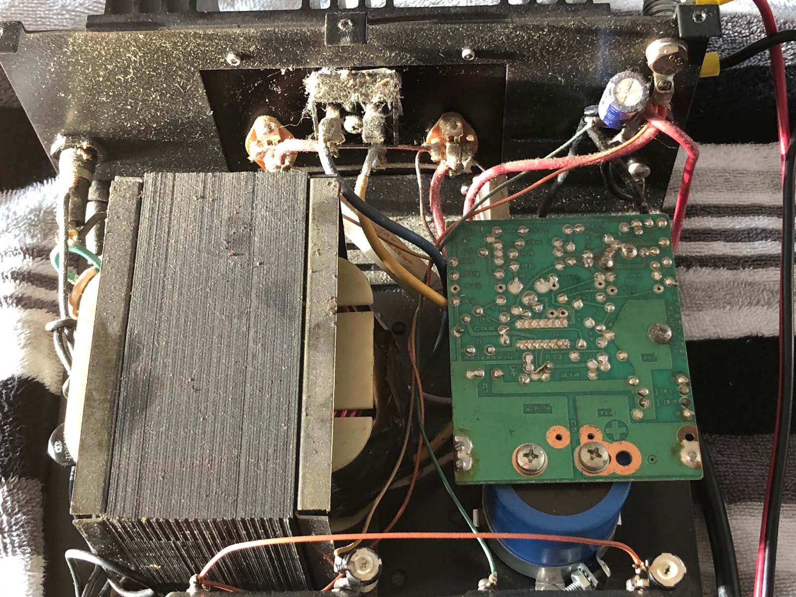 Power supply failure! •