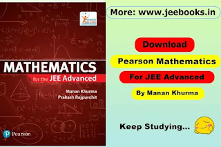 Download Pearson Mathematics for the JEE Advanced By Manan Khurma and Prakash Rajpurohit PDF