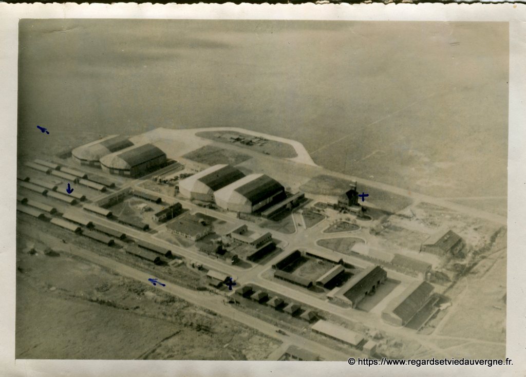 La Base Aérienne 745 d'Aulnat en 1948.Regards et Vie d'Auvergne