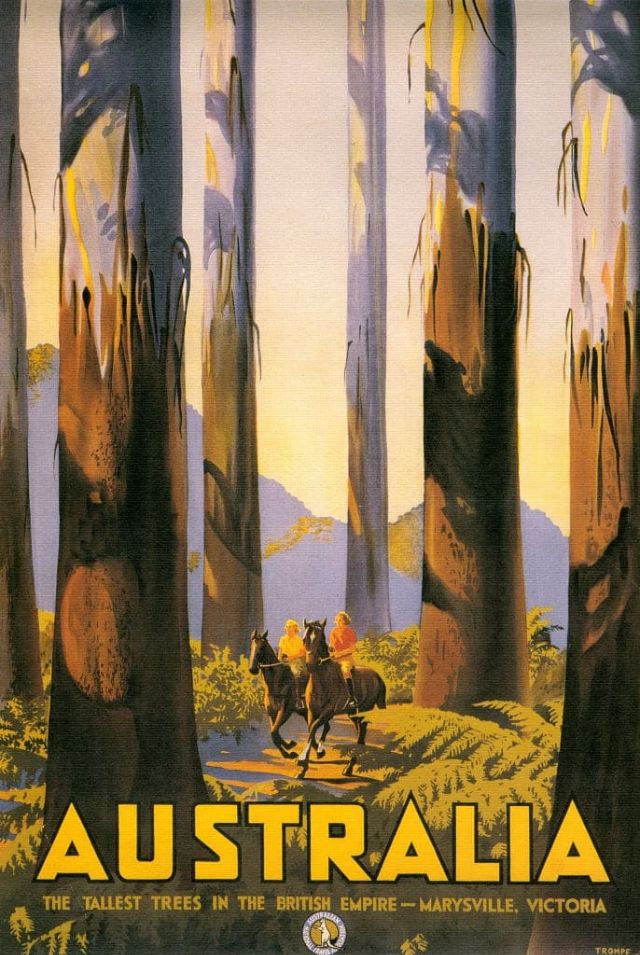 vintage 1930s travel posters