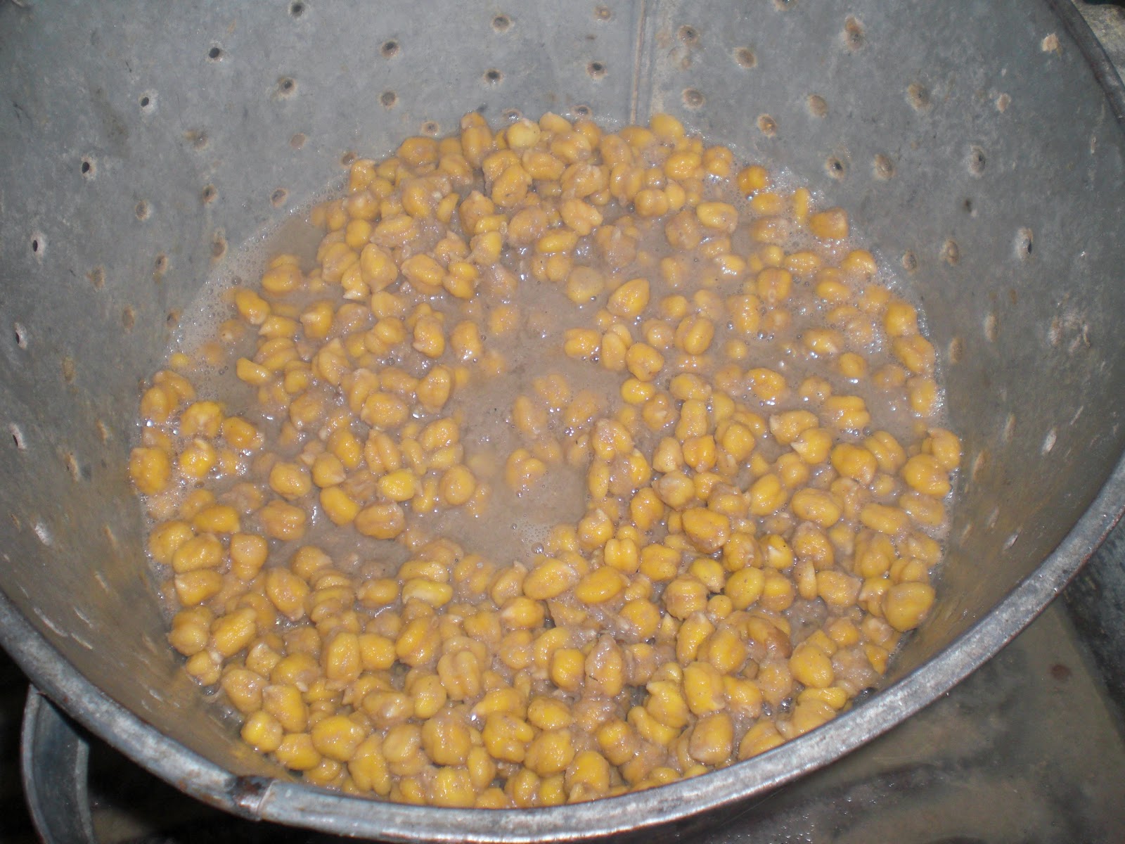 Garbanzo en dulce (Garbanzo en miel)