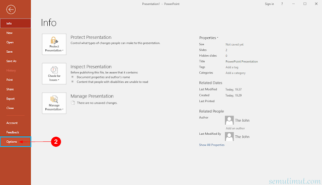 cara mengecilkan ukuran file power point