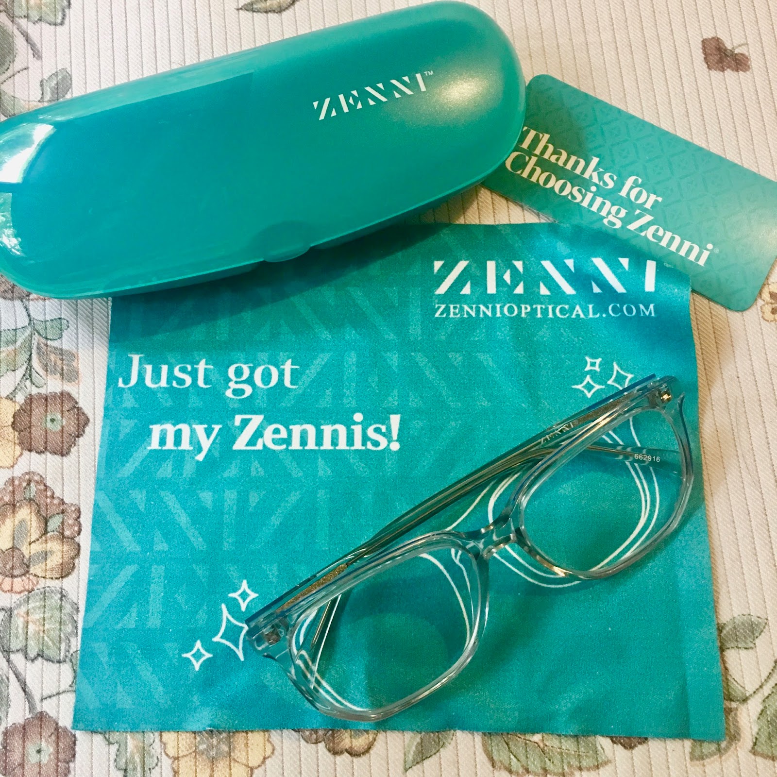 behind the leopard glasses neutralize it in new Zenni glasses!