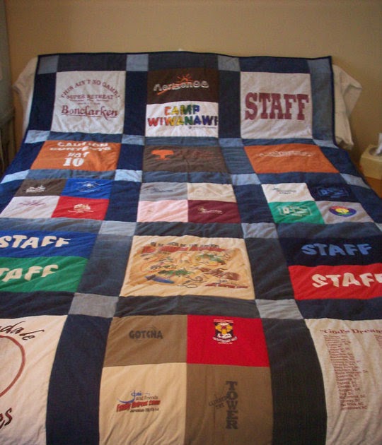 Southern Magnolia Grove: T-Shirt Quilt: 101