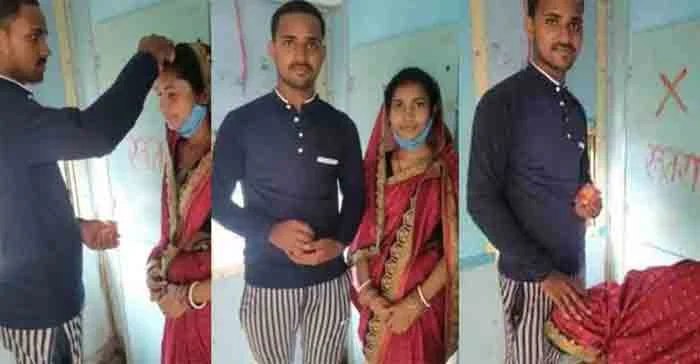 Lover filled sindoor in mang of a married woman In front of toilet in running train, Bihar, News, Religion, Marriage, Social Media, Train, Criticism, National