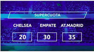 Mondobets supercuota Chelsea vs Atletico 17-3-2021 Mondobets supercuota Chelsea vs Atletico 17-3-2021