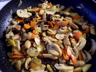  Fideos con Verduras al Pedro Ximenez 
