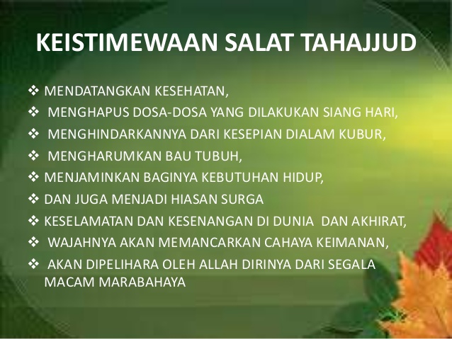 Jika Masih Susah Bangun untuk Tahajud, Terapkan 8 Cara ini Jika Masih Susah Bangun untuk Tahajud, Terapkan 8 Cara ini
