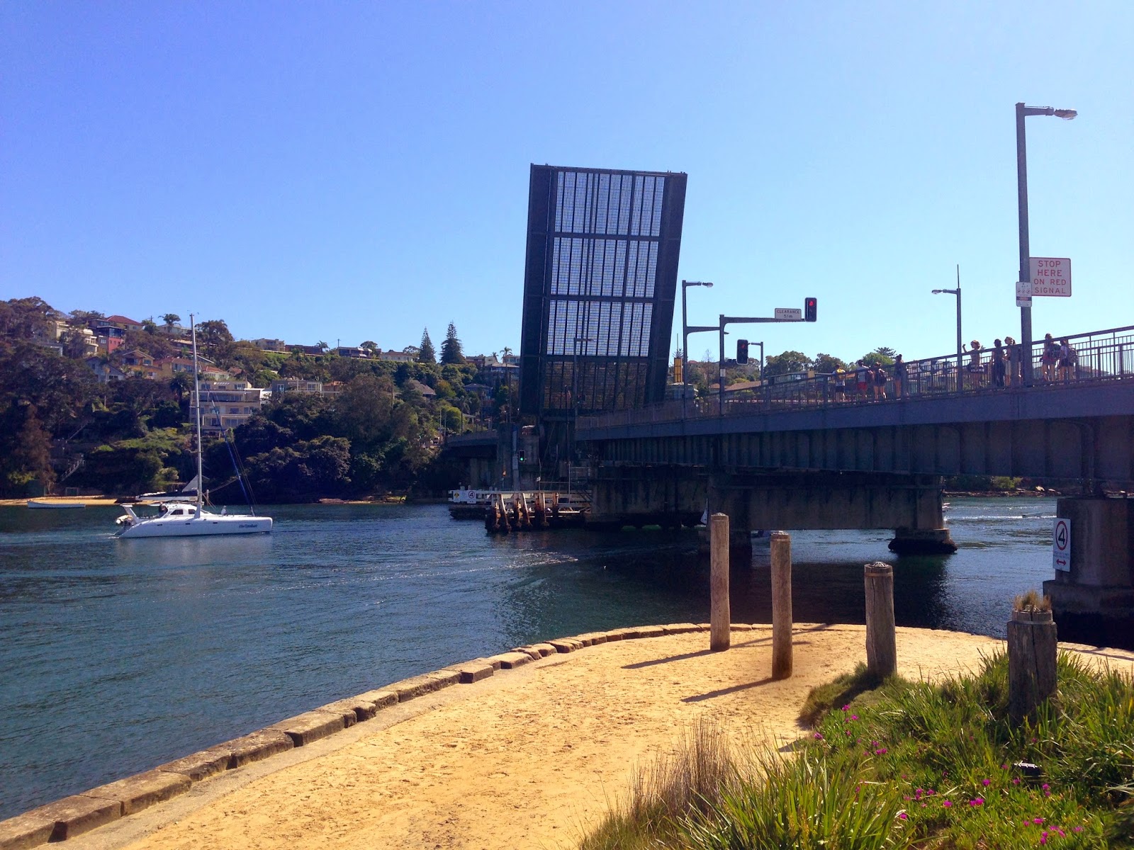 Al otro lado del Pajares Spit Bridge Roseville Bridge