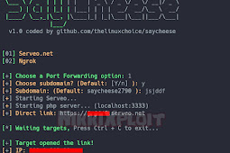 Cara Install Tools SayCheese Di Termux