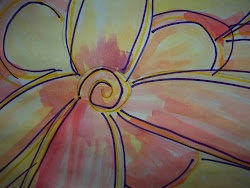 georgia keeffe flower lesson keefe blogfish lessons flowers easy okeeffe preschool trumpet project