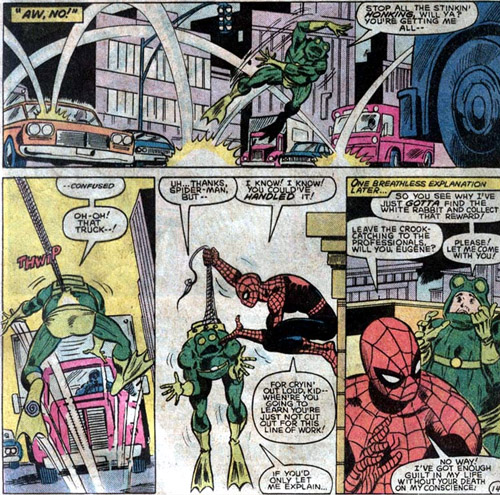 Out of the pond, into the fire