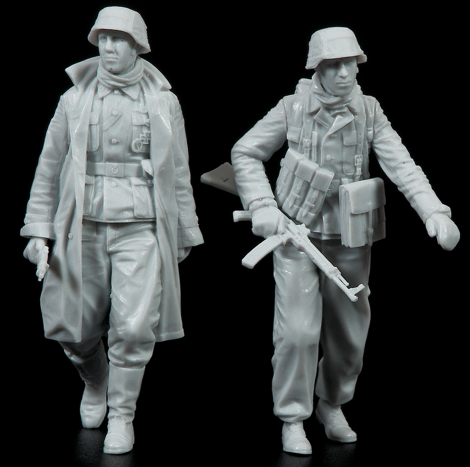 The Modelling News Construction Review Alpine Miniatures 35th scale "Ambush at Poteau." set no2