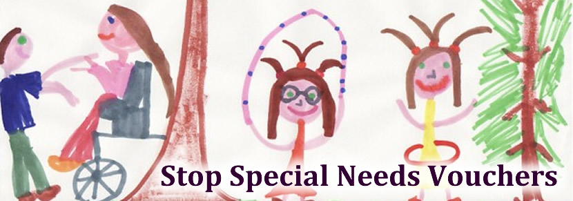 Stop Special Needs Vouchers