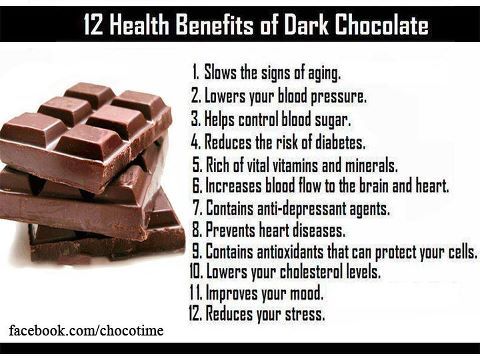 dark chocolate health benefits