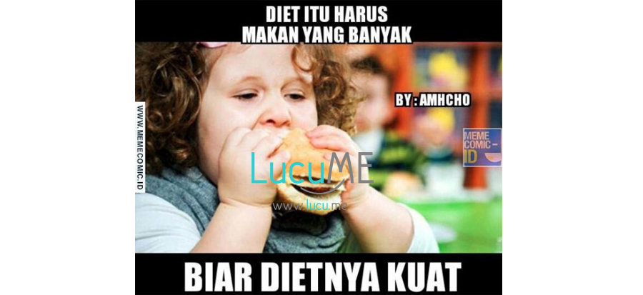 10 Meme 'Diet' Ini Bikin Ngakak, Nyindir Abis Pelaku Diet Abal-abal