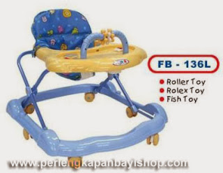 Baby Walker Family FB 136 L Kuning Biru