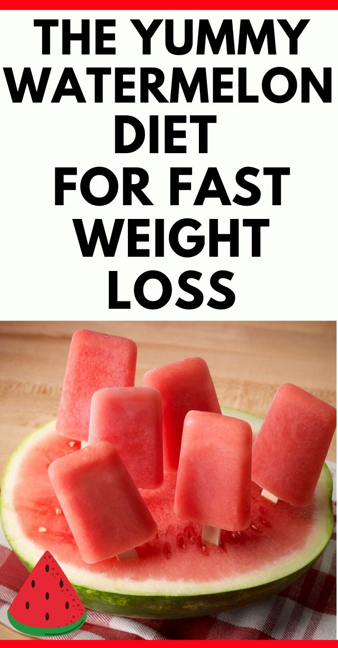 The Yummy Watermelon Diet for Fast Weight Loss HelloHealthy..