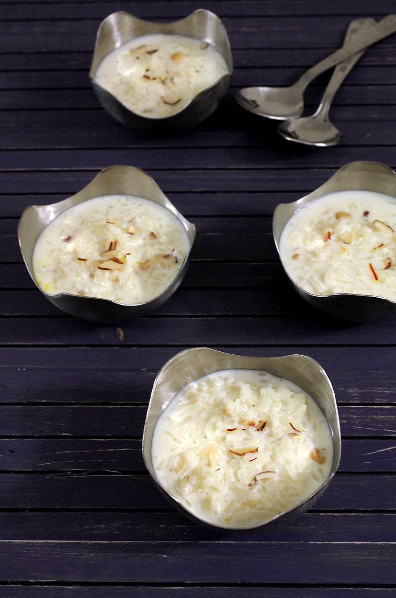 Rice Kheer Recipe (Chawal Ki Kheer)